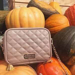 Itzy Ritzy Taupe Crossbody Diaperbag